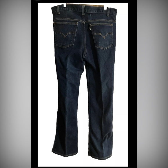 Levis 517 Classic Mens Jeans 36/32” Blue Bootcut Black Tab  Y2K 2001 - Picture 2 of 11